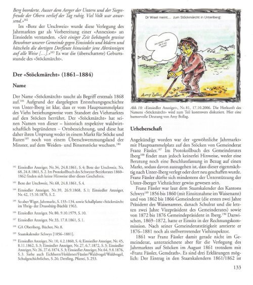 Schönbächler, Patrick - Unter-Iberg und sein Stöckmärcht (MHVSZ 2021), Schwyz 2021 (A)