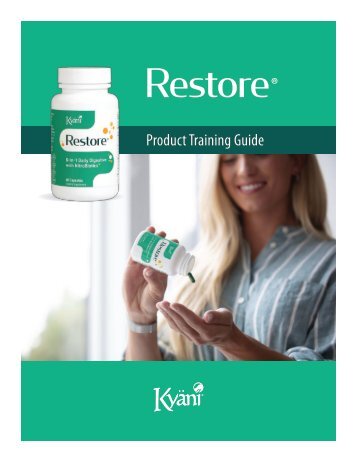 Die Kraft heimischer Kräuter für Ihre Gesundheit u Energie!  Der energetische Kräutermix Restore!!   Exclusiv bei Kyäni Thüringen!!