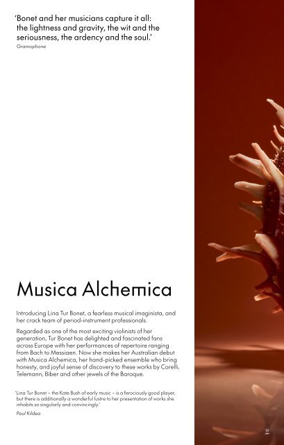 Musica Viva Australia Season Brochure | 2024