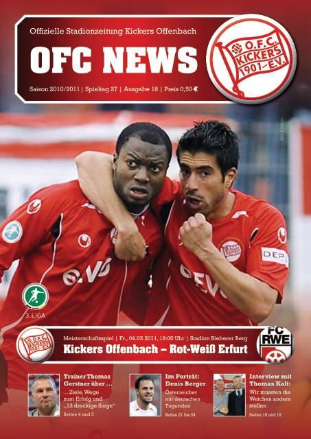 Kickers Offenbach – Rot-Weiß Erfurt