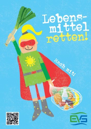 EVS Lebensmittelretter Postkarte Lauch 2023