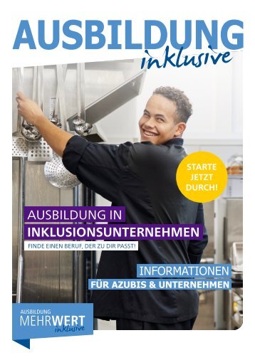 Magazin "Ausbildung inklusive" (barrierefrei)