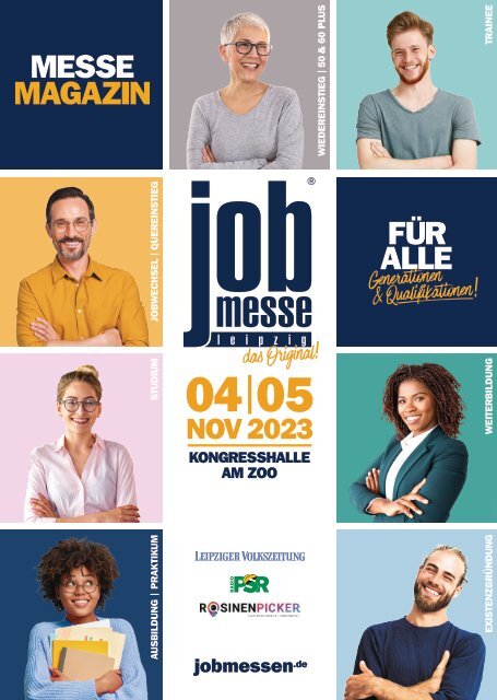 Das MesseMagazin zur jobmesse leipzig 2023