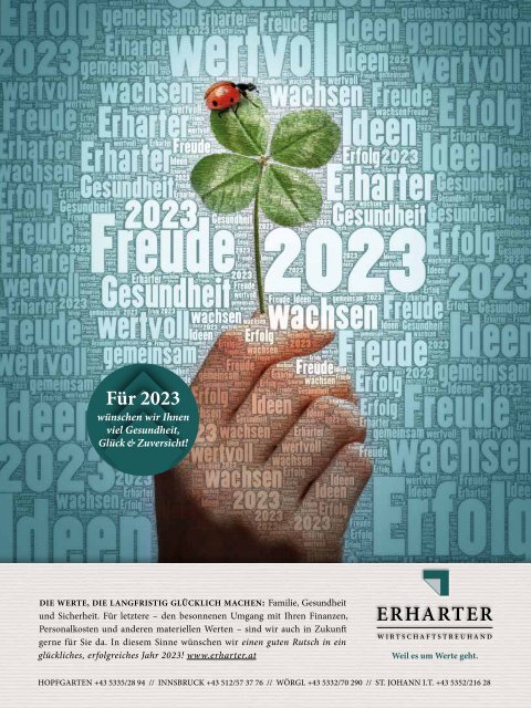 Stadtmagazin Wörgl Jänner 2023