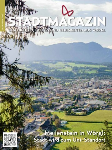 Stadtmagazin Wörgl Oktober 2022