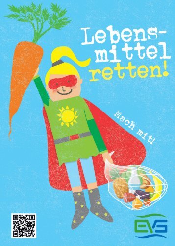 EVS Lebensmittelretter Postkarte Karotte 2023
