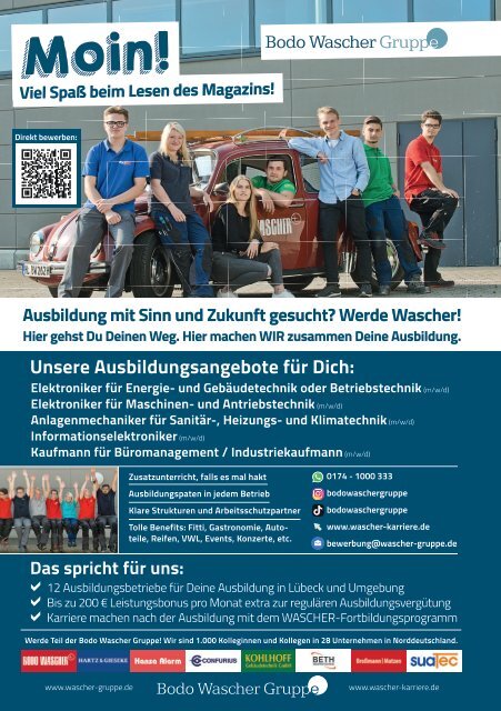 Ausbildung & Studium Herbst 2023 Lübecker Umland Stormarn Herzogtum Lauenburg