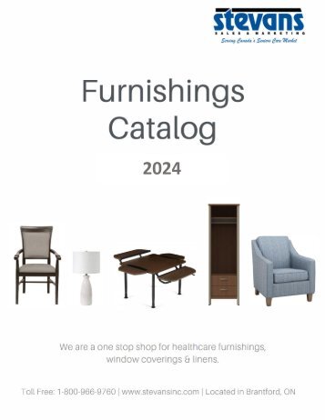 Stevans Sales and Marketing Furnishing Catalog 2023