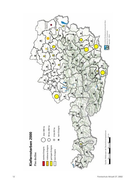 Lawinen und Muren 2000 - BFW