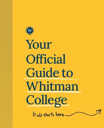 Whitman College Viewbook 2023-2024