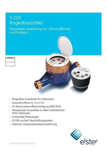 Download (pdf) - Elster Messtechnik GmbH