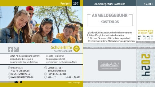 CITY for TWO Osnabrück | Limitierte Ausgabe 2024