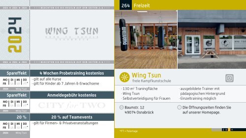 CITY for TWO Osnabrück | Limitierte Ausgabe 2024