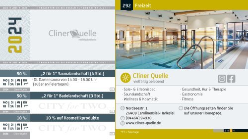 CITY for TWO Osnabrück | Limitierte Ausgabe 2024