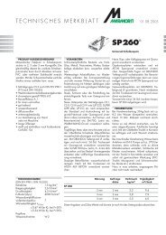 Marmorit SP260, Universal-Scheibenputz - Schaller & Brunner GmbH