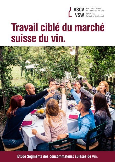Étude consommateurs suisses de vin