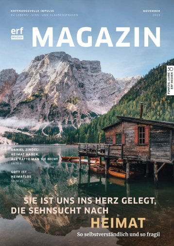 ERF Medien Magazin November 2023