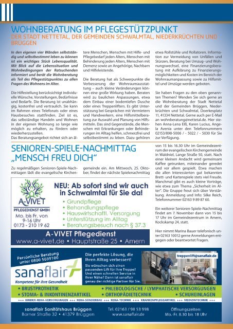 OSE MONT-Schwalmtals Gemeindejournal Oktober 2023