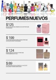 Precios Perfumes Nuevos