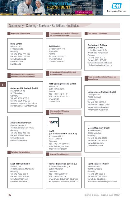 bb guide - Beverage & Brewing 2023/2024