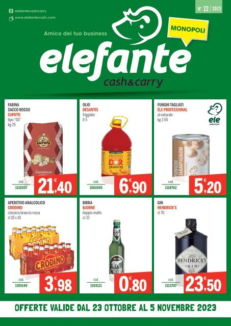22 CASH Elefante var Monopoli