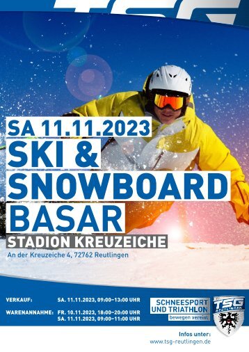 TSG Ski & Snowboard Basar 11.11.2023