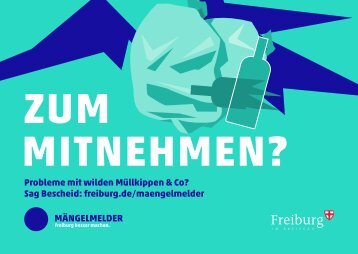 Mängelmelder Freiburg besser machen | CITYCARD