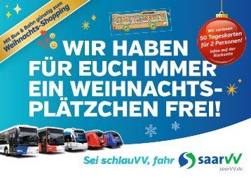 SaarVV Weihnachts-Shopping 2023