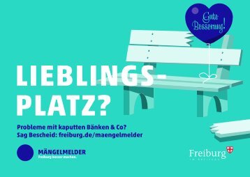 Mängelmelder Freiburg besser machen | CITYCARD