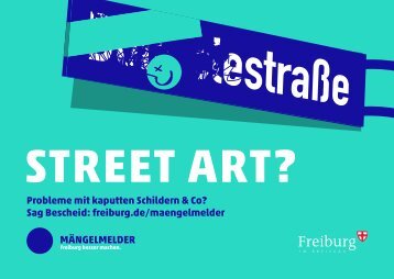 Mängelmelder Freiburg besser machen | CITYCARD