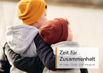Energis Zeit für Zusammenhalt | CITYCARD