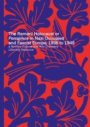 Romani Holocaust A4 Brochure