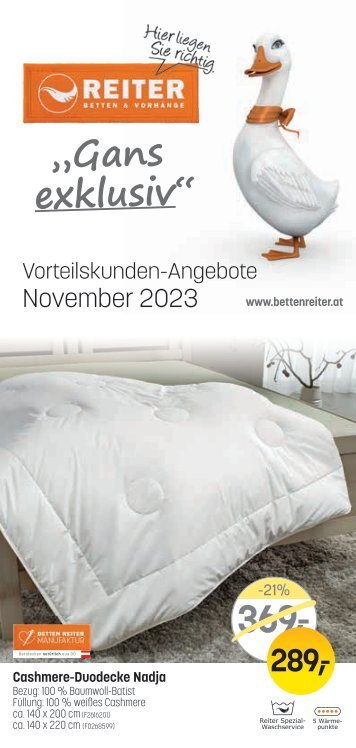 Exklusiv für REITER Vorteilskunden November 2023