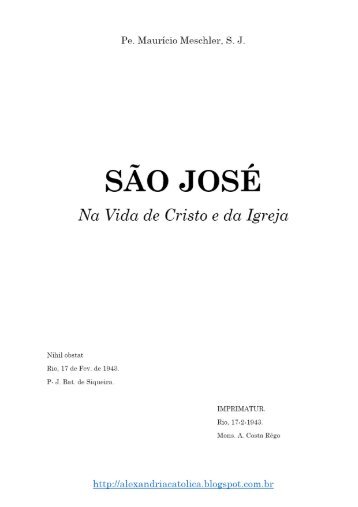 São José na Vida de Cristo