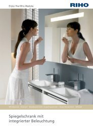 Spiegelschrank mit integrierter Beleuchtung - SHK-Journal