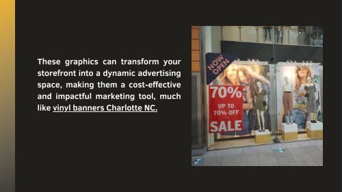 Windows to Opportunity: The Untapped Potential of Window Graphics in Marketing