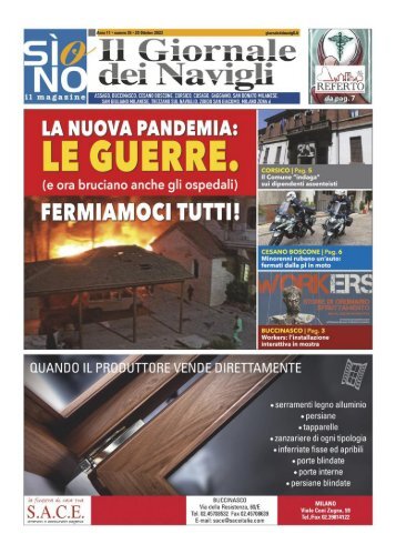 Giornale dei Navigli n. 36 - 20 ottobre 2023