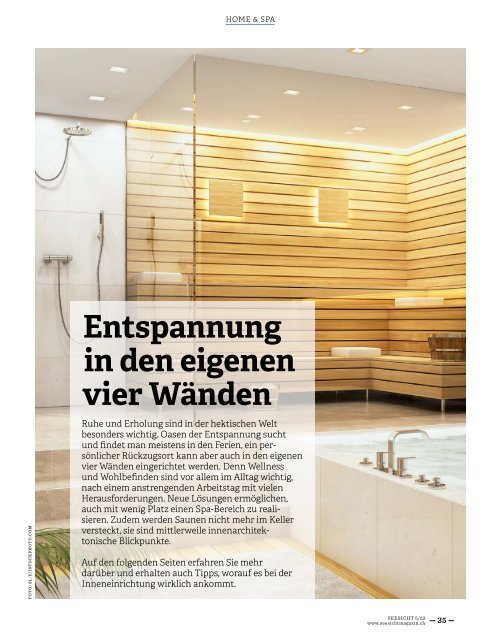 Seesicht - Das Zentralschweizer-Seen-Magazin Nr. 5 - 2023