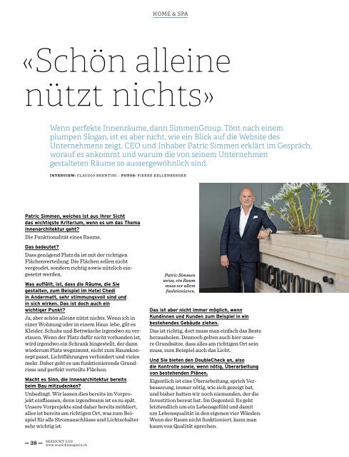 Seesicht - Das Zentralschweizer-Seen-Magazin Nr. 5 - 2023