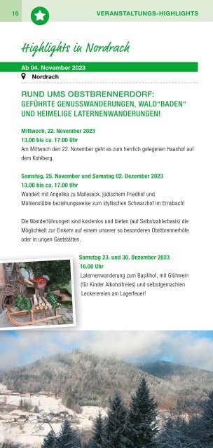 Schwarzwald Heftli  November-Dezember 2023