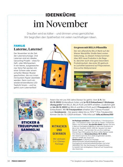 FRISCH GEKOCHT Vorschau November 2023