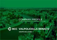 Company Profile BCC Valpolicella Benaco