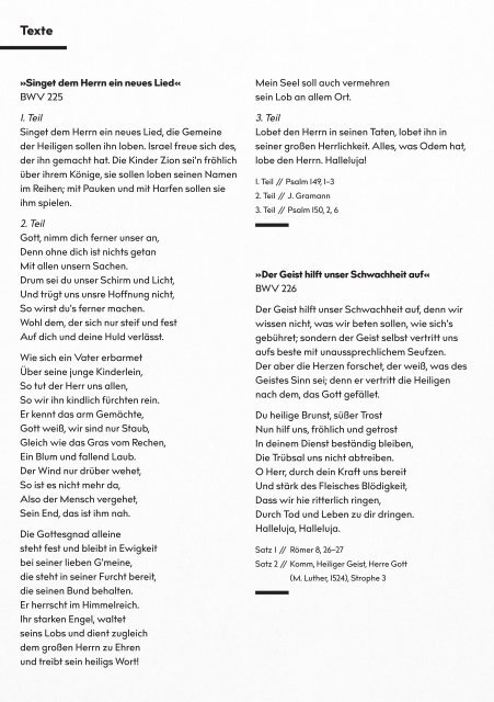 »Bach in (E) Motion« | 15 Jahre Landesjugendchor Sachsen