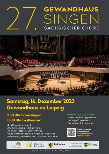 »Bach in (E) Motion« | 15 Jahre Landesjugendchor Sachsen