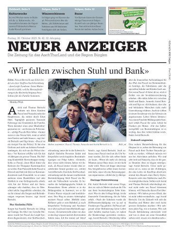 Neuer Anzeiger 20. Oktober 2023