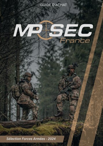 Guide d'achat MP-Sec - Sélection Forces Armées - Edition 2024