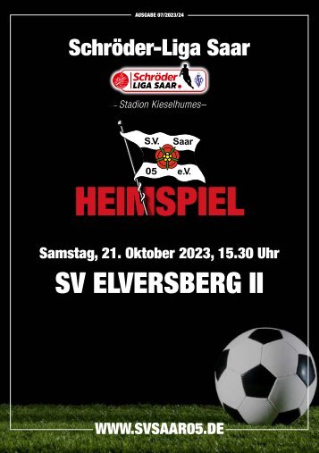 05er Magazin - SV Elversberg 2