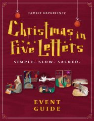 Christmas in Five Letters - EVENT GUIDE