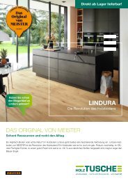 MEISTER Lindura Flyer & Lagerprogramm