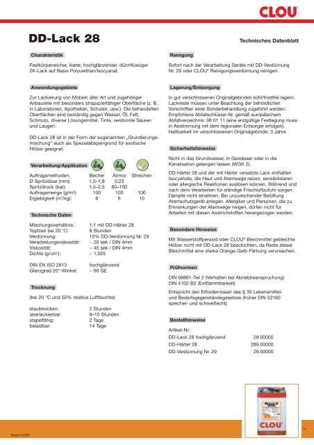 DD-Lack 28 - CLOU.de